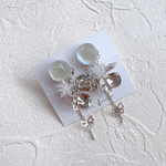 水面に舞う蝶/ピアス イヤリング