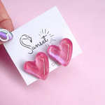 【甘々pink&red】/ピアス イヤリング
