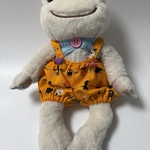 R223：ビーンドールサイズ肩紐付きカボチャパンツ