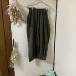 　ハーフリネン　パンツ💕