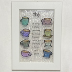 おうちカフェthe ステンドグラス風ギャラリーグラスアート