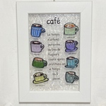 おうちカフェcafe ステンドグラス風ギャラリーグラスアート