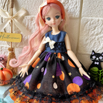 リカちゃん 服　ワンピースとヘアバンド　ハンドメイド　ドール服