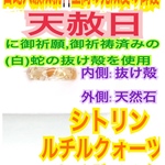 3号〜27号の中からご希望のサイズを１体発送❤️白蛇の抜け殻✨脱け殻✨シトリン✨ルチルクォーツ✨タイガーアイ✨金運上昇✨リング✨ 御神環✨メモリーオイル✨チャクラ✨白蛇の指輪お守り【天赦日ご祈祷済み】
