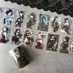 RimaRimaオリジナルPETマスキングテープ  ダークムーンハロウィンDARK MOON HALLOWEEN maskingtape〜りまりま