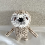 【ハンドメイド】　ナマケモノ　あみぐるみ