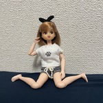 【リカちゃん（1/6）サイズ】ゆる部屋着セット