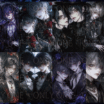 【9月受注販売品】デザインペーパー　COOL MEN DARK TWINS CS  コラージュシート