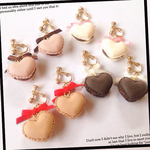 チョコレートマカロン♡イヤリング/ピアス両耳