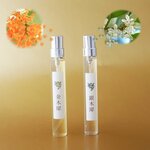 【期間限定15％OFF】金銀木犀くらべ　金木犀＆銀木犀　10ｍｌ×２　生花の香りの再現　ファブリックミストリアル花ノ香　生花の再現　モクセイ科