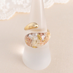 〖ﾌﾘｰｻｲｽﾞﾘﾝｸﾞ〗nuance-ﾆｭｱﾝｽ-⌇ﾋﾟﾝｸ　　　　　　　　　　　　　　　　　指輪　ﾘﾝｸﾞ　ﾚｼﾞﾝﾘﾝｸﾞ　お花ﾘﾝｸﾞ　ﾚｼﾞﾝｱｸｾｻﾘｰ