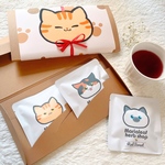 【選べるねこ柄】ねこがおハーブティーギフト