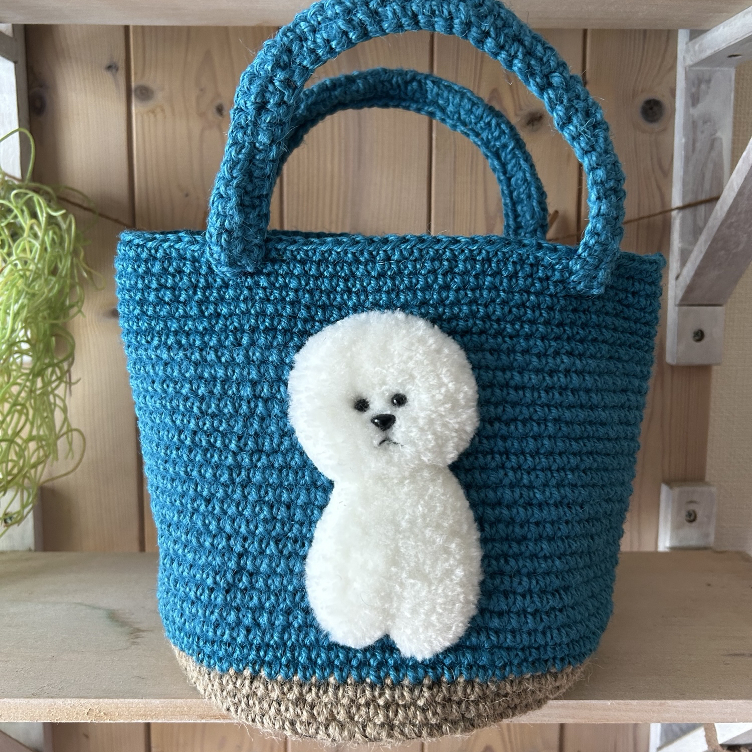 ビションフリーゼトートバッグ👜 - LUKESAN | minne byGMOペパボ 国内