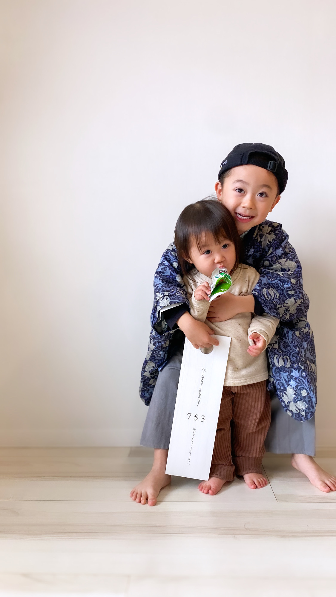空き状況確認してから購入】「七五三着物レンタル」5歳 リバーシブル