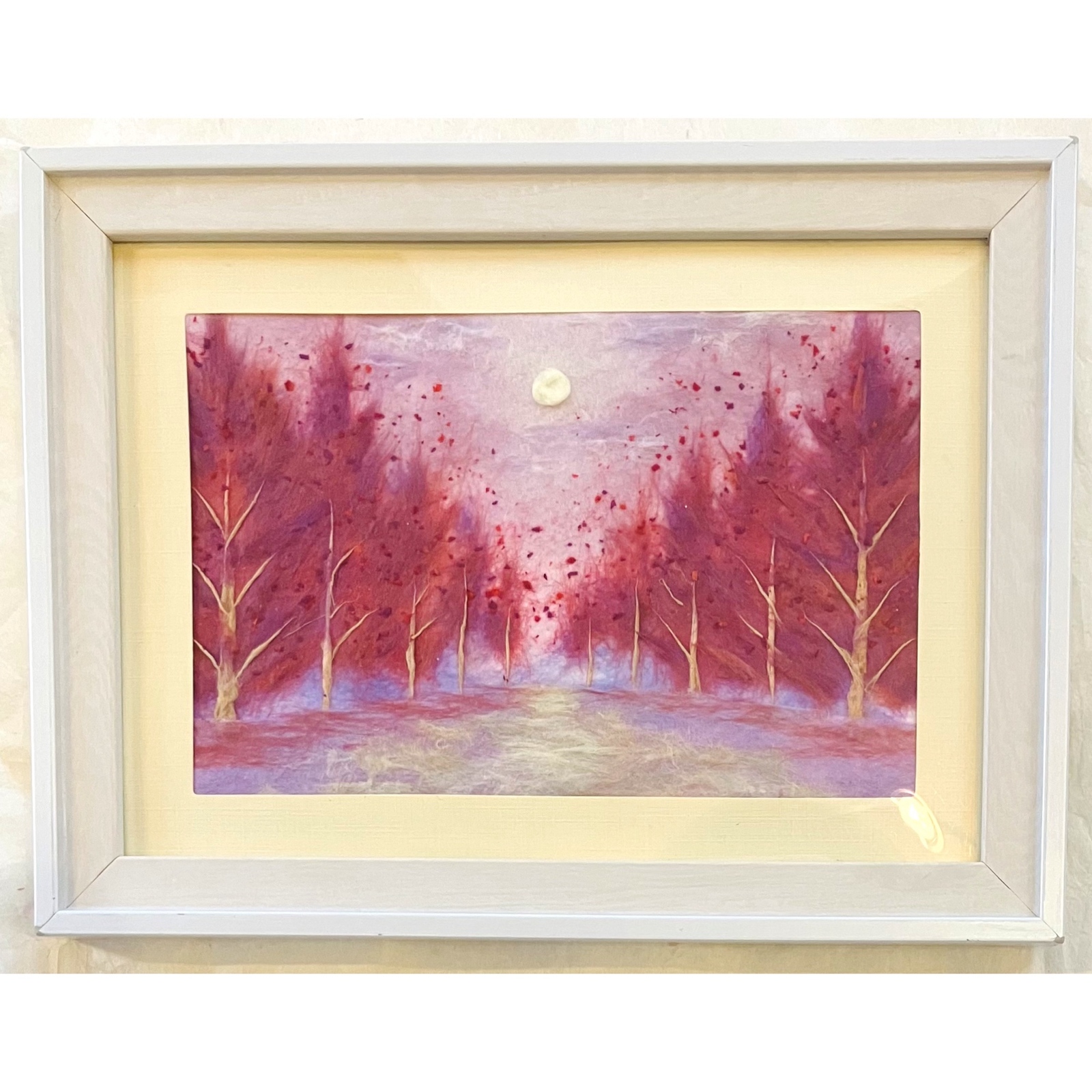 和紙ちぎり絵『枝垂れ桜』F6サイズ原画 4e0e897ec5858667ca78ceb2d8d055