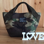 ☆迷彩柄×無地☆トートバック