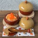 ミニチュア 『ドングリ鍋の炊き込みご飯セット』 ミニチュアフード ドールハウスミニチュア 秋