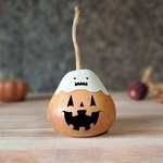 シックなハロウィン　アンティーク調ジャック・オー・ランタン (小)