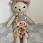 ハンドメイドぬいぐるみ　クマちゃん　着せ替え