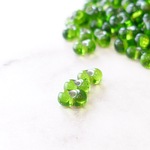 期間限定SALE【10㌘/3㍉×6㍉】【bg-fp-145】❁ファルファーレ/ピーナッツビーズ❁ディープカラー❁エバーグリーンシルバーインサイド❁
