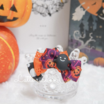 犬リボン🎀ハロウィン3連リボン①👻