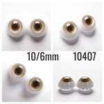 10407 ✤ 10/6mm ドール用アイチップ REALTYPE