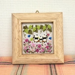 刺繍ミニ壁掛け(10月)