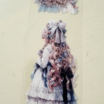 Princess  Romantic  QY様マステ　人物系　女の子