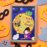 【限定10セット】ハロウィンポストカード＋ゆもりちゃん豆色紙