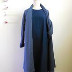 ロングニットカーディガン　着丈110cm