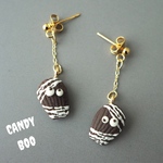 ハロウィンマドレーヌのピアス/イヤリング＊ミニチュア