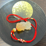 K様ご予約品(超希少)黄龍玉貔貅ネックレス