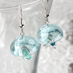 クラゲ🪼　ぷらり　ミズクラゲ🪼ピアス　イヤリング（╹◡╹）　☆☆アレルギー対応致します☆☆