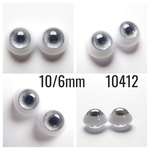 10412 ✤ 10/6mm ドール用アイチップ REALTYPE