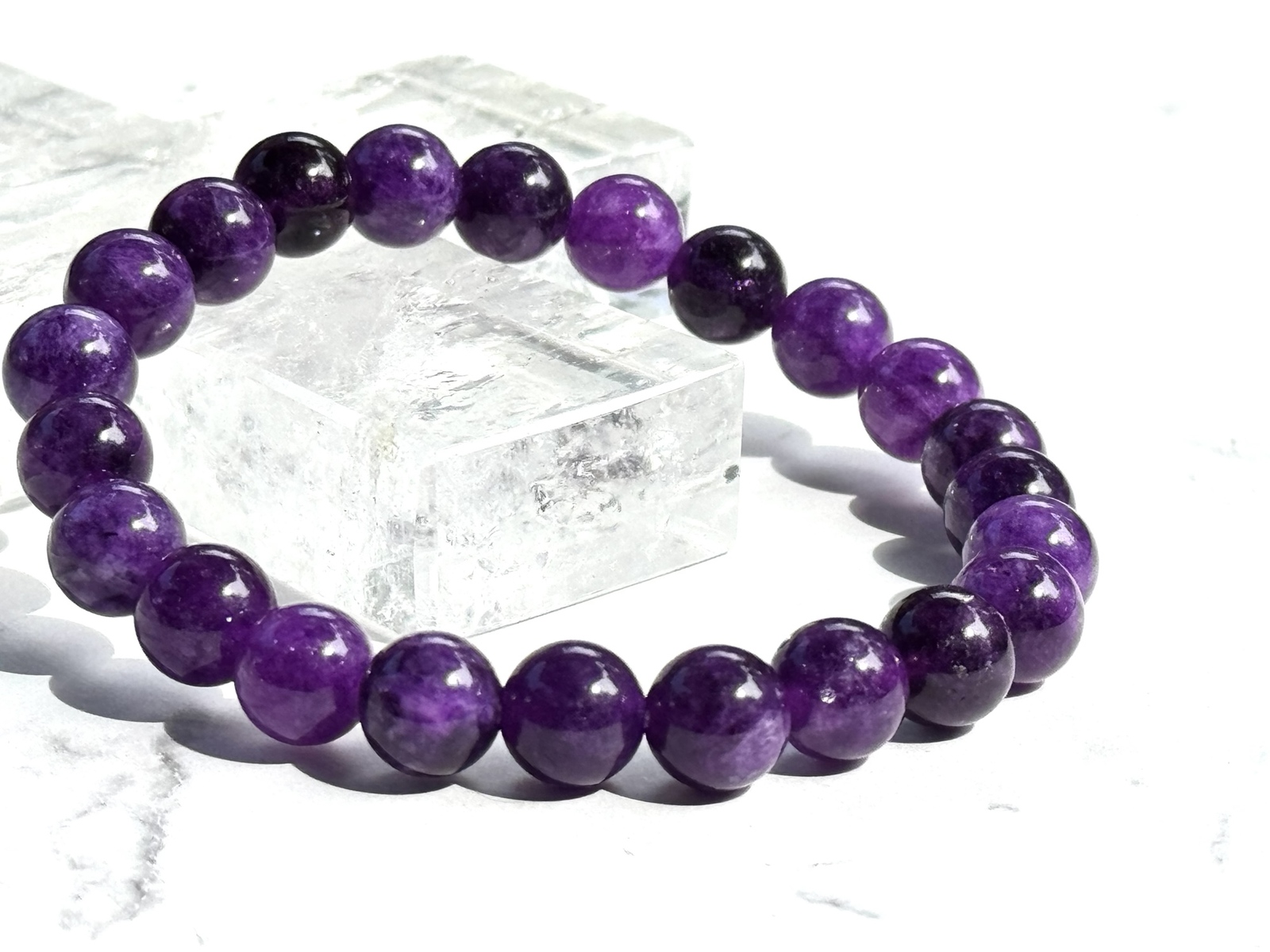 💜✨世界三大ヒーリングストーンの一つ✨💜スギライト 8mm