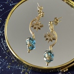 一番星と惑星のピアス