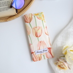 〔花柄メガネケース〕ふわふわ素材×薄型・シンプルな秋あわせ　大人可愛い　ギフト◎