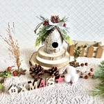 森のお家のクリスマス　（アーティフィシャルフラワー・ドライフラワー）
