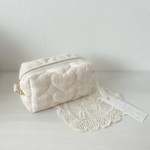 ボックスポーチ　韓国生地