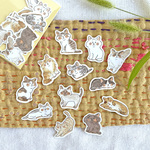 フレークシール ー 猫だらけシール