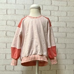 【100size】女の子　バックリボン　おばけ柄