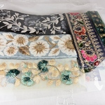 【送料無料‼️】柄はランダム❤️インド刺繍リボン50cm✖️20本