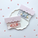 いちごみるくのくまさんヘアゴム🧸🍓