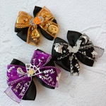 【在庫限り】 18本 ハロウィンチョーカー 《075》 ハロウィン オーガンジーリボン かぼちゃ おばけ コウモリ