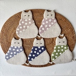 ねこのコースター