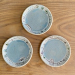 4寸プレート皿(12cm)「白い壁」