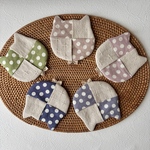 ねこのパッチコースター