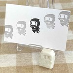 【忍者】走っている忍者のはんこ