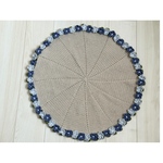 ネモフィラの花束ブランケット