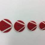 ☆3個入☆　28mm カラフルボタン